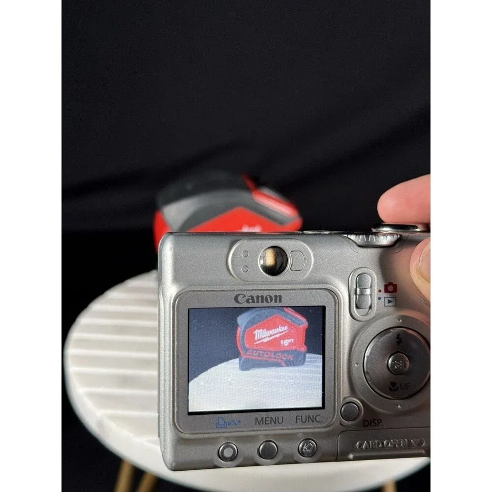Canon Powershot A510 Digital Camera - 3.2MP, 4x Opt Zoom, Works/Tested VTG - Picture 6 of 10